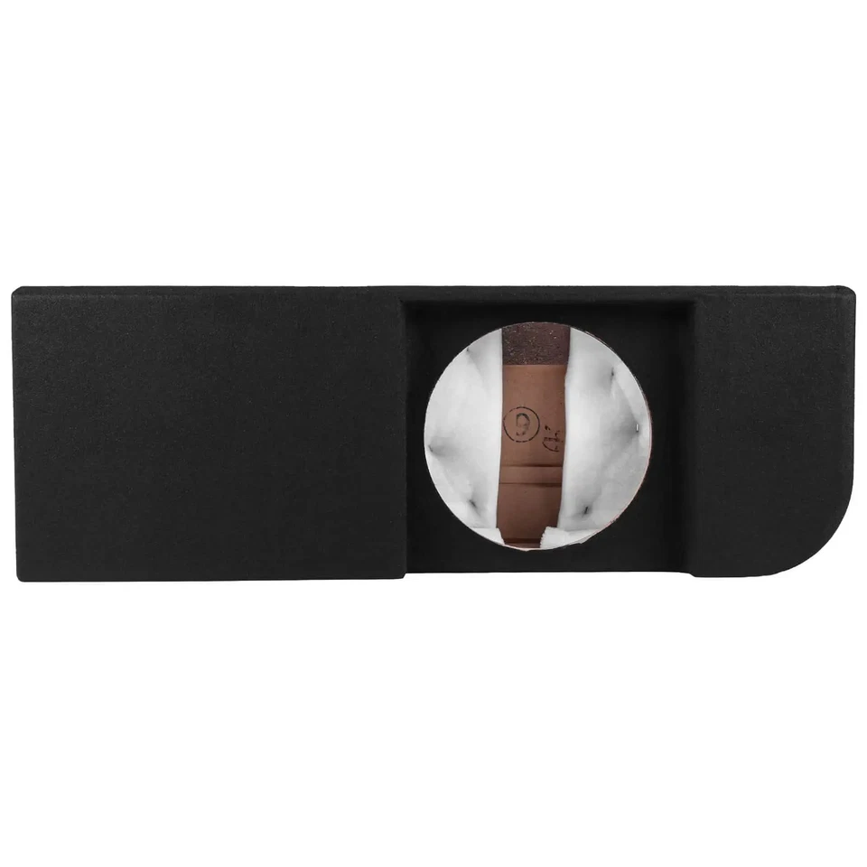 Se adapta a Ford F-150 Super 2015-2025 doble cabina caja de subwoofer con puerto único de 12" Foto 2 de 4