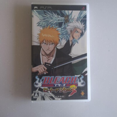 Japan Anime BLEACH PlayStation Portable PSP GAME SOFT Heat the Soul 3 rare item