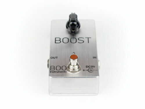 Boost Pedal Clean BOO Instruments True Bypass ep micro booster for amp mxr size - Afbeelding 1 van 22