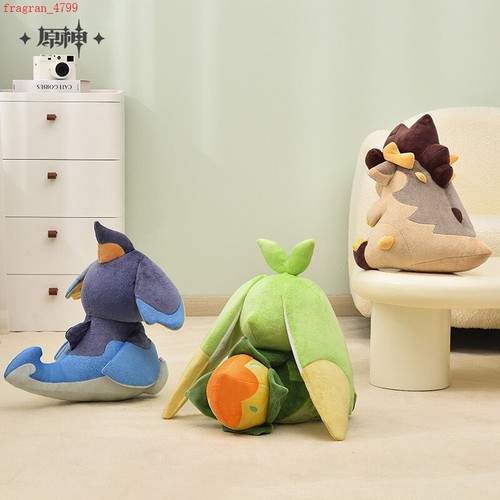 Peluche pupazzo Genshin Impact ufficiale Tepetlisauri Koholasaurus Yumkasaur giocattolo 38 cm - Foto 2 di 18