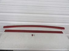92 - 96 FORD F150 F250 F350 UPPER FRONT & REAR WINDOW HEADLINER TRIM RED OEM