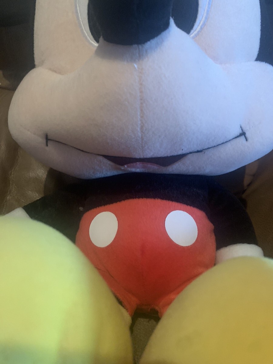 ぬいぐるみ・マスコット Old. Mickey mouth musicbox big doll ぬいぐるみ Old Mickey mouth music box doll vintage Mickey mouth