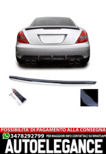 Sport Heckspoiler Lippe Schwarz Glanz f&uuml;r Mercedes SLK R171 04-11