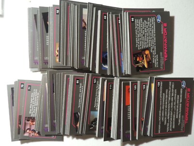 TERMINATOR 2 MOVIE SET OF 140 NON SPORT TRADING CARDS ARNOLD