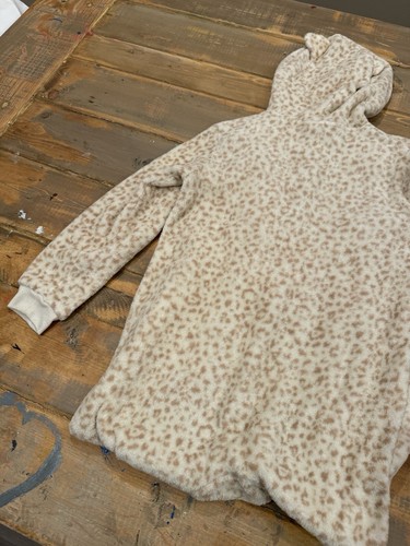 2 PAIR Of Cat & JACK TARGET PAJAMAS ONE Piece GIRLS XL 14 Christmas And Leopard - Picture 4 of 9