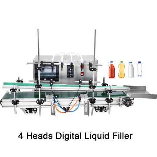 Desktop Corrosion-Resistant Liquid Filling Machine Drip-proof Oil Filler 4 line - Afbeelding 2 van 8