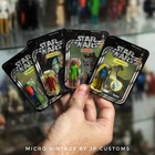Star Wars Micro Vintage Cantina Creatures Set : Greedo, etc. (JP Customs)