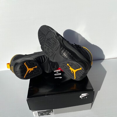 Size 9 - Jordan 9 Retro Black for sale online | eBay