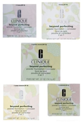 Clinique Beyond Perfecting Powder Foundation/Concealer (0.51Oz/14.5g)*YOU PICK*