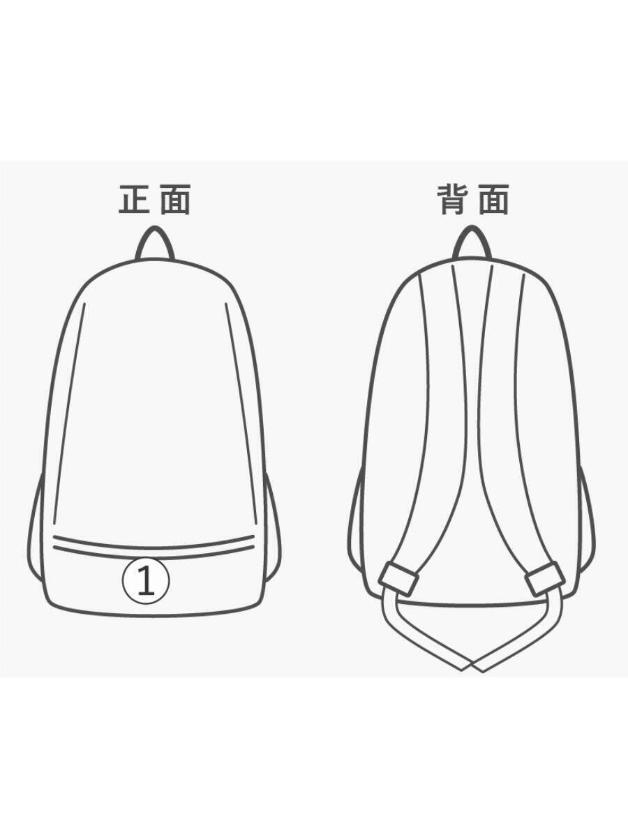 Porter Backpack/Polyester/Blk/Plain limited from … - image 8