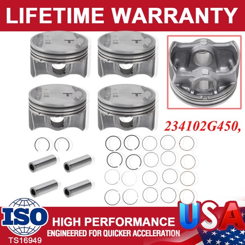 Piston w/ Rings for KIA Sonata Optima Sorento Hyundai Santa Fe Genesis G70 2.0T eBay