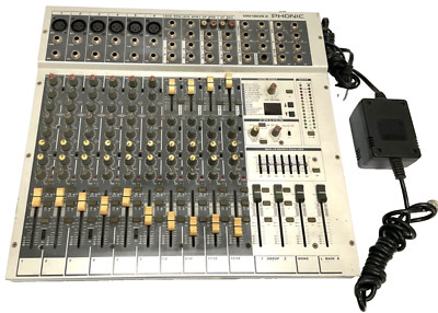 mucc ポルテ　一式 Phonic MM 1805X Rackmount Mixer With Power Supply Tested and