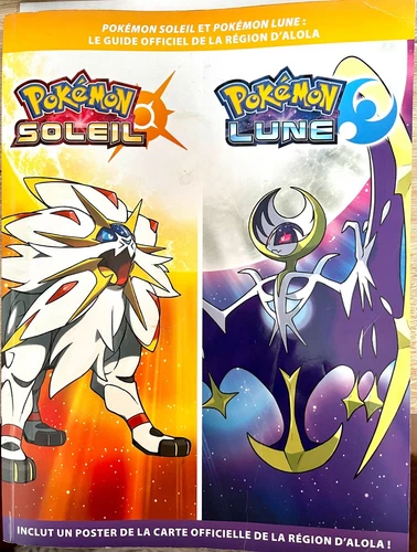 Guide officiel Pokemon Soleil et lune