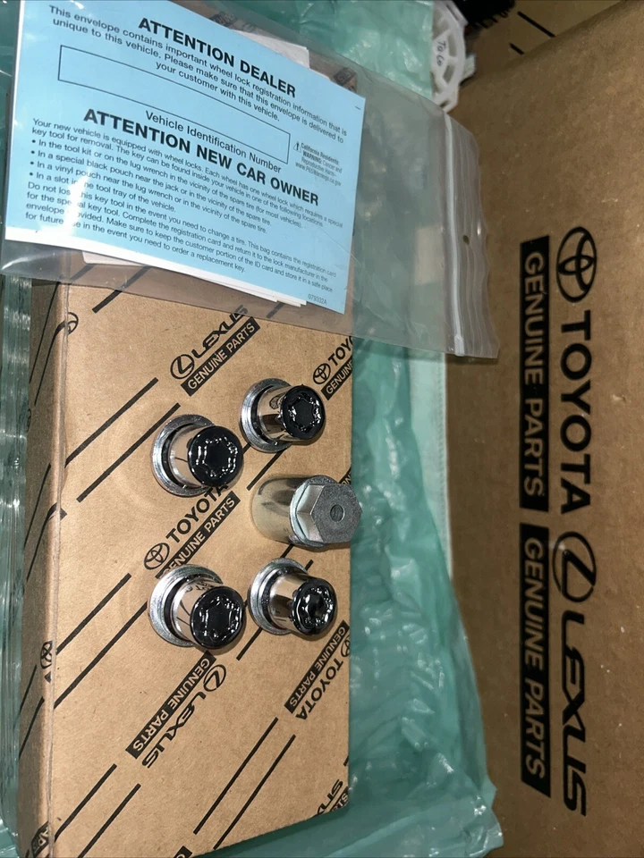 Juego de bloqueo de rueda Toyota Sienna 2011-2025, nuevo, Foto 2 de 4