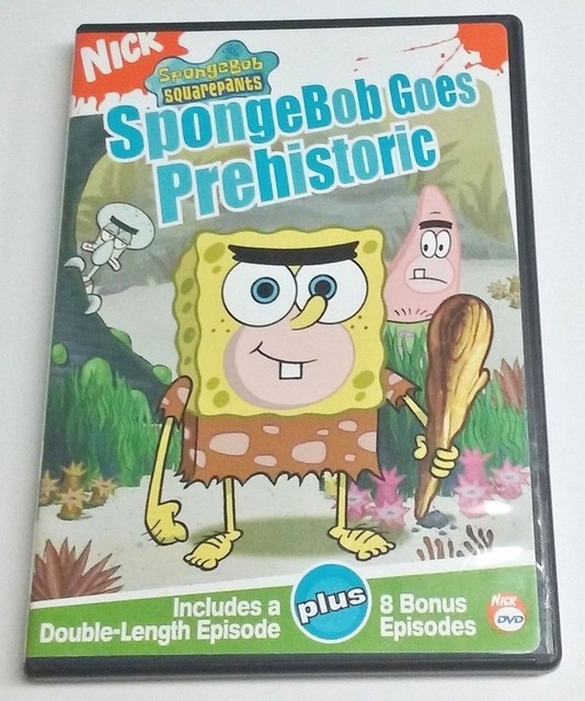 Spongebob Squarepants - Spongebob Goes Prehistoric (DVD, 2004) for sale