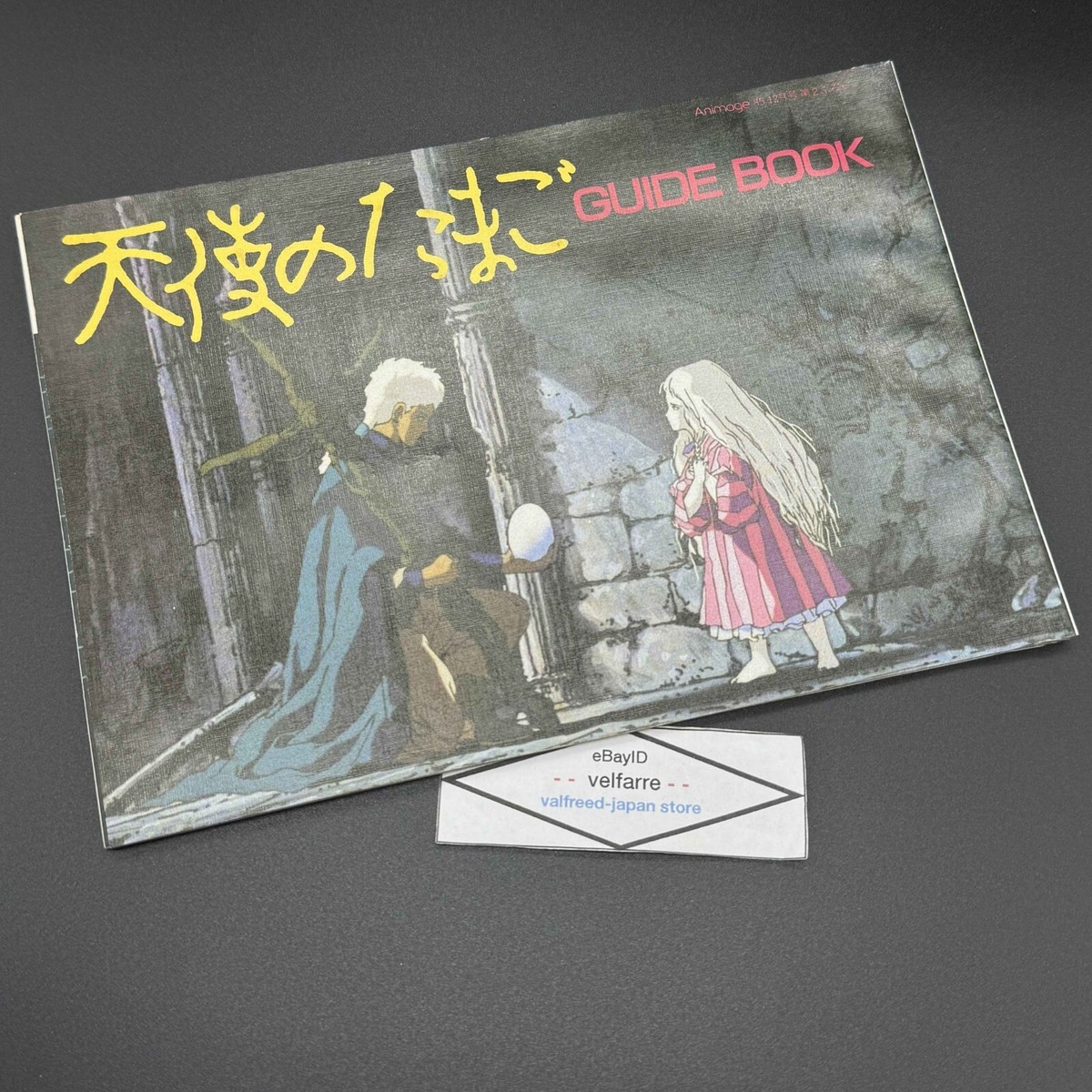 天使のたまご GUIDE BOOK及び文庫 Tenshi no Tamago Angel's Egg Art Book Guidebook by Mamoru