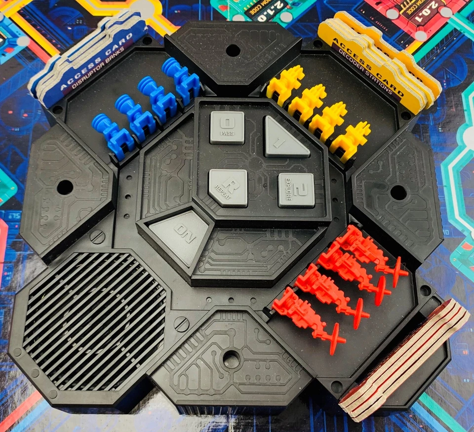 1992 Omega Virus Game by Milton Bradley Complete/Works in Great Cond FREE SHIP - Image 3 of 4