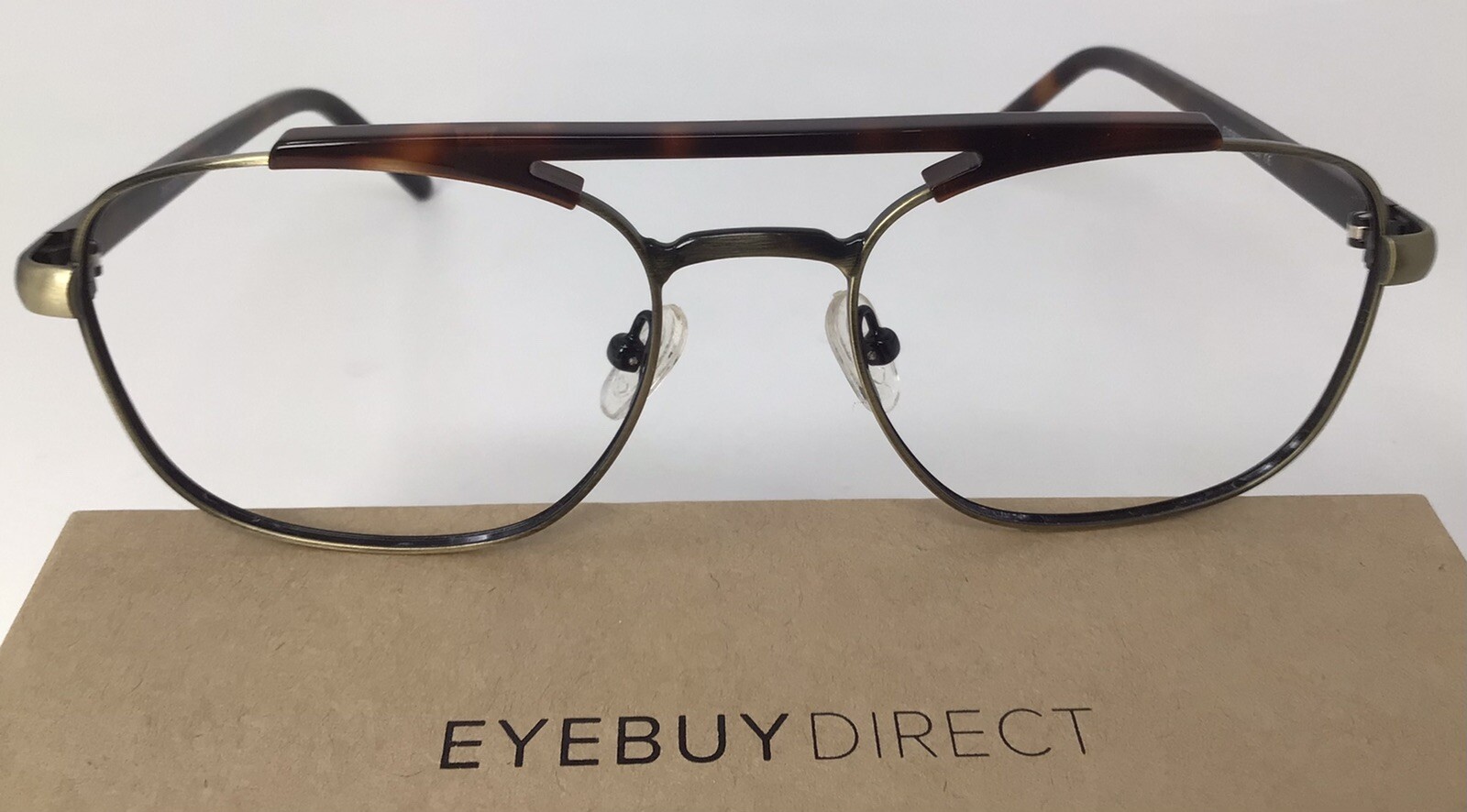 Eyebuydirect Decode 55-19-145 C3 Tortoise Aviator Eyeglasses FRAMES ...