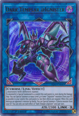 Yugioh! LP Dark Templar @Ignister - IGAS-EN045 - Ultra Rare - 1st Edition Lightl