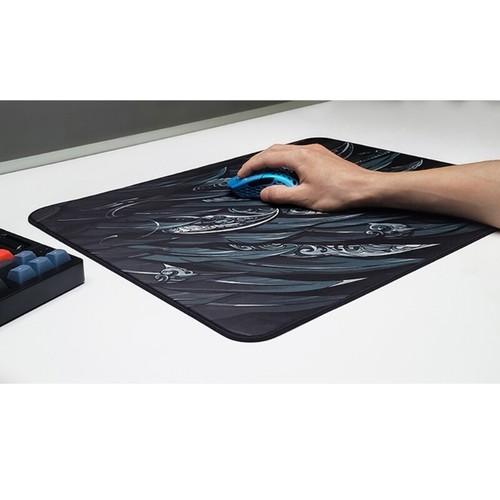 Smooth Large Mouse Pad Non-Stitched Edge Polyester Woven Non-slip Mouse Mats - Bild 6 von 8