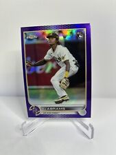 2022 Topps Chrome CJ ABRAMS Rookie Purple Refractor #USC3