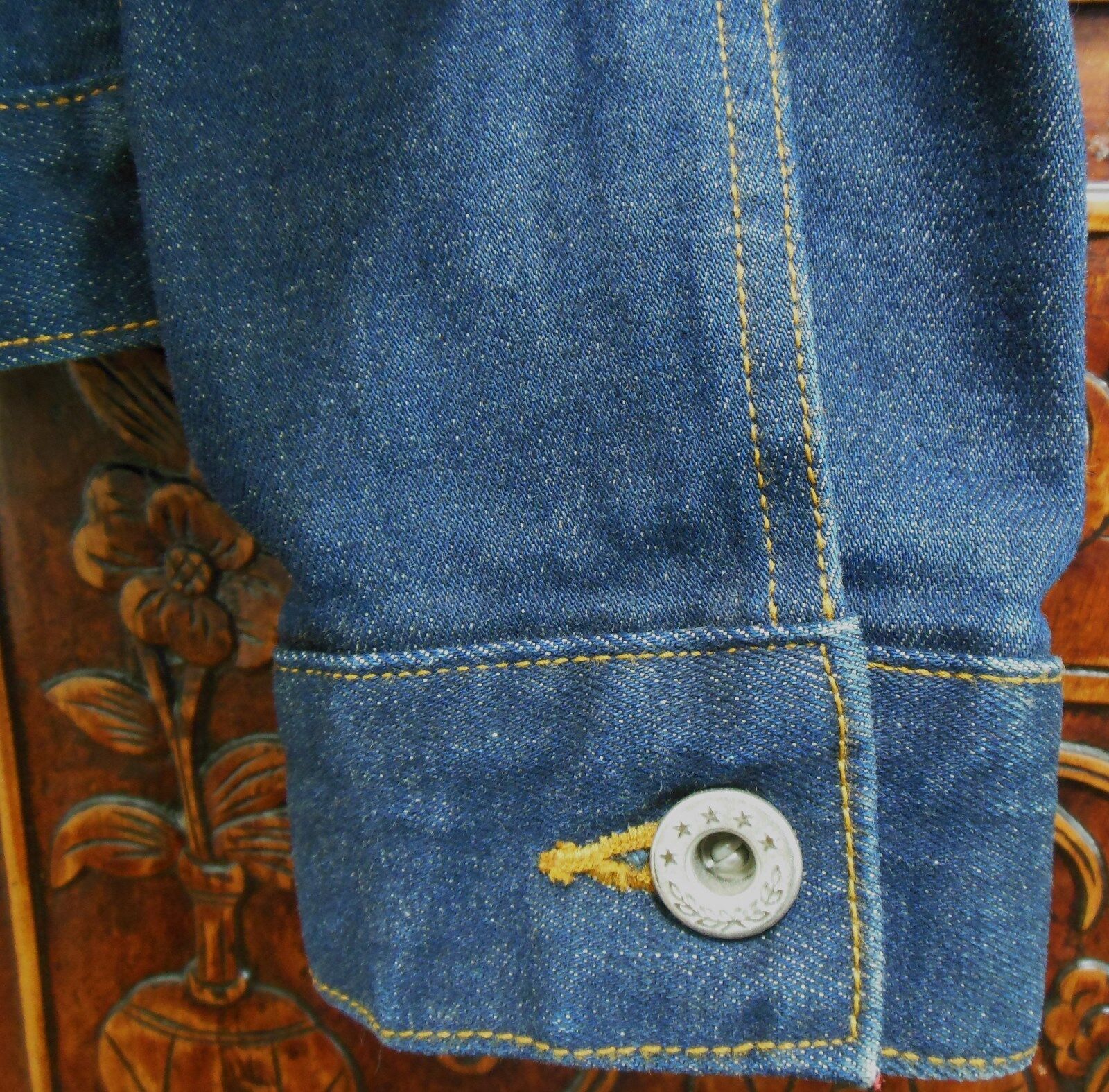 Jeans Jacket Embroidered Designer Japan Size 2 Kumiky… - Gem