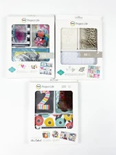 Project Life Scrapbooking Becky Higgins Heidi Swapp Kits Card Making Lot of 3