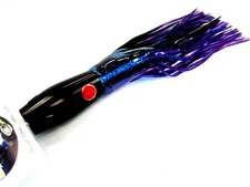 Black Bart Metal Kona Pro Big Game Trolling Lure 16 Oz BPS/PUF Black Purple Splt