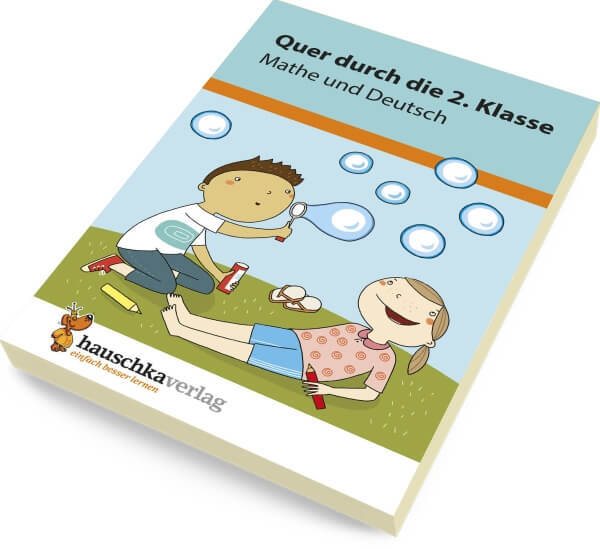 Thumbnail - Quer Durch Die 2. Klasse, Mathe Und Deutsch - Übungsblock. Ab 7 Jahre.