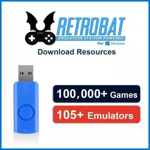 Uheldig Konvention Om indstilling Retro Emulator USB Stick PS1/PS2/N64 Video Game Resources 100000+ Classic  Games | eBay