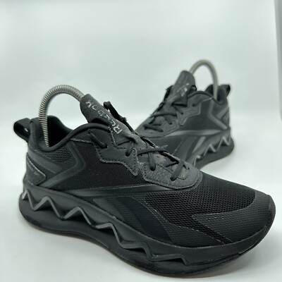 Reebok Zig Elusion Energy Men s Size 5 Black Running Shoes Sneakers FX0884