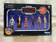 Lot Figurines Star Wars The Phantom Menace – Retro Collection Kenner 2023 – Scellé