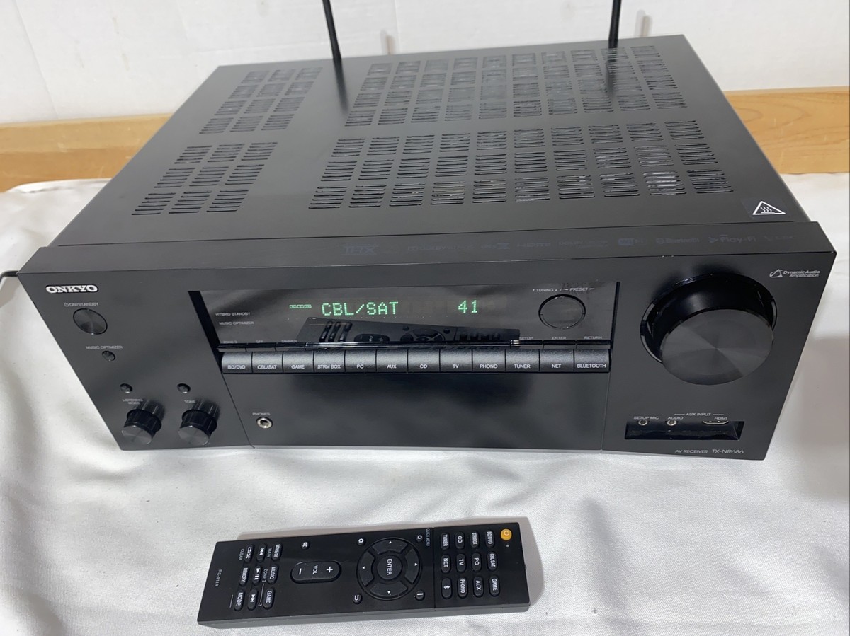 ONKYOTX-NR686 美品 Onkyo TX-NR686 7.2-Channel Network A/V Receiver 889951001256
