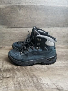 LOWA Renegade GTX Mid Wide Hiking Boots Men’s 12 Gore-Tex Vibram Gray