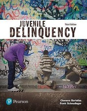 Juvenile Delinquency 3e Paperback Clemens Bar...