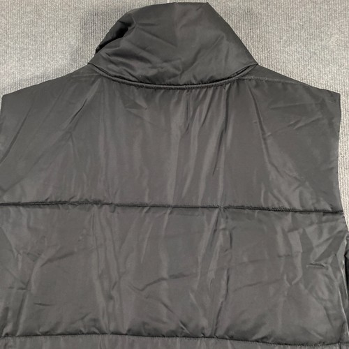 City Chic Jacket Womens 2XL XXL Plus Black CCX Puffer Cropped Peyton Vest NEW - Picture 13 of 13