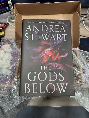 The Gods Below by Andrea Stewart - FairyLoot Special Edition, Stenciled Edges
