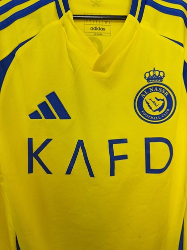 AL NASSR 2024/2025 HOME FOOTBALL SHIRT #7 RONALDO SOCCER TRIKOT GRÖSSE S ERWACHSENE - Bild 3 von 15
