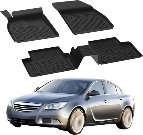 Set tappetini e fodera bagagliaio per Opel Insignia notchback 2009-2017 gomma 5x