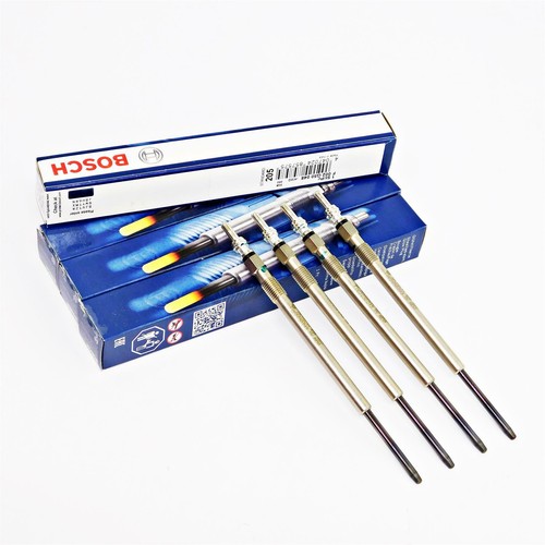 4x Bosch glow plugs for Peugeot boxer Citroen Fiat Ducato 2.3 3.0D