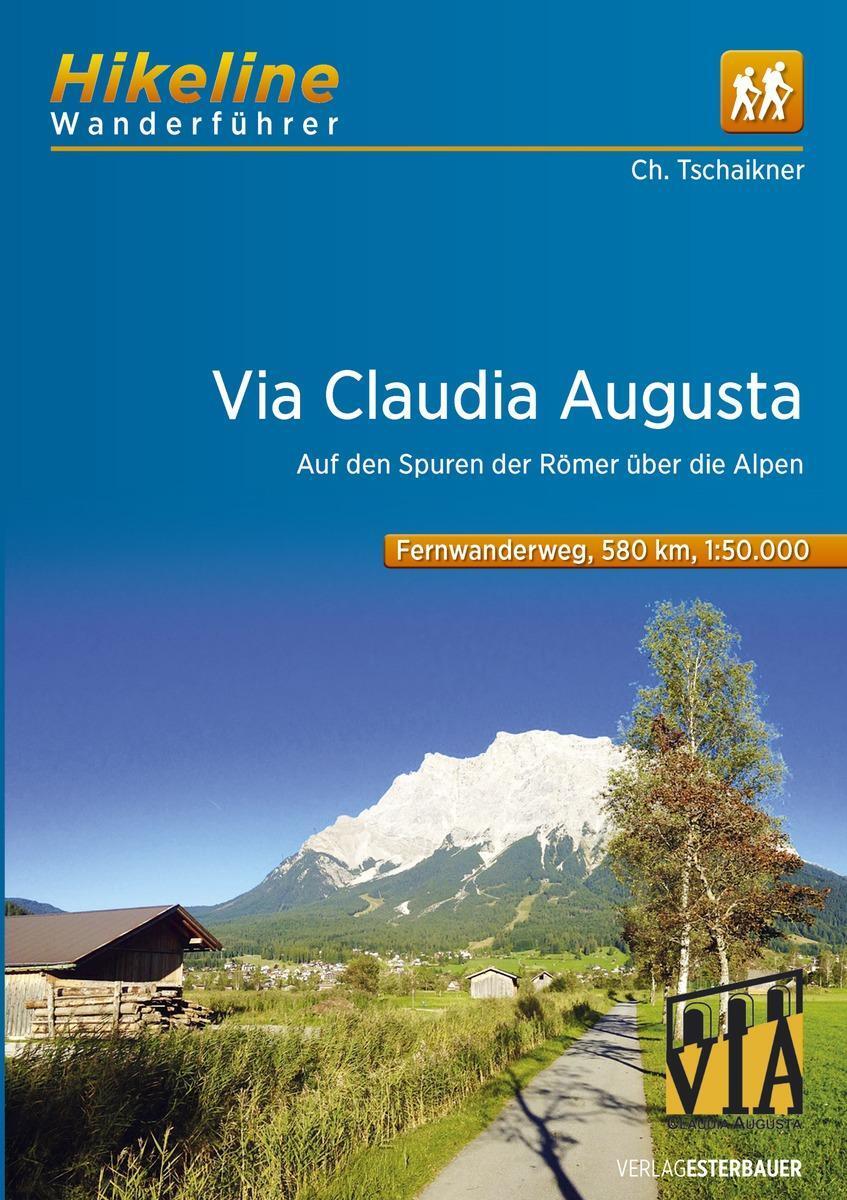 Thumbnail - Hikeline Wanderführer Via Claudia Augusta Esterbauer Verlag