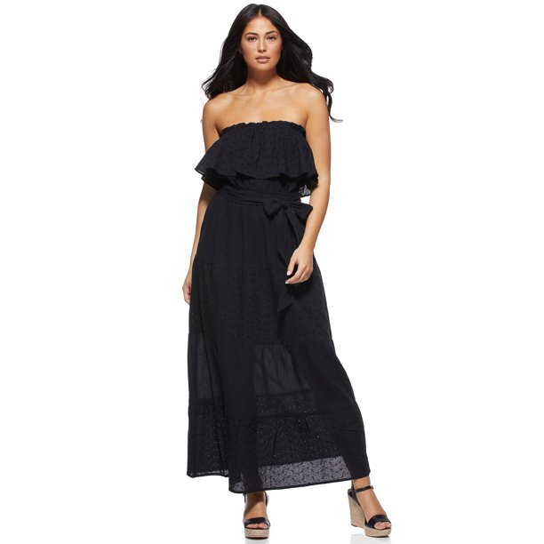 sofia vergara black lace dress For Love & Lemons Scarlet Dress