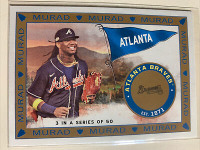 2021 Topps Allen & Ginter Ronald Acuna Jr MURAD Braves  