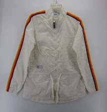 Aldi Gear Jacket Women Small White 2024 Windbreaker Vented Mesh Lined NEW