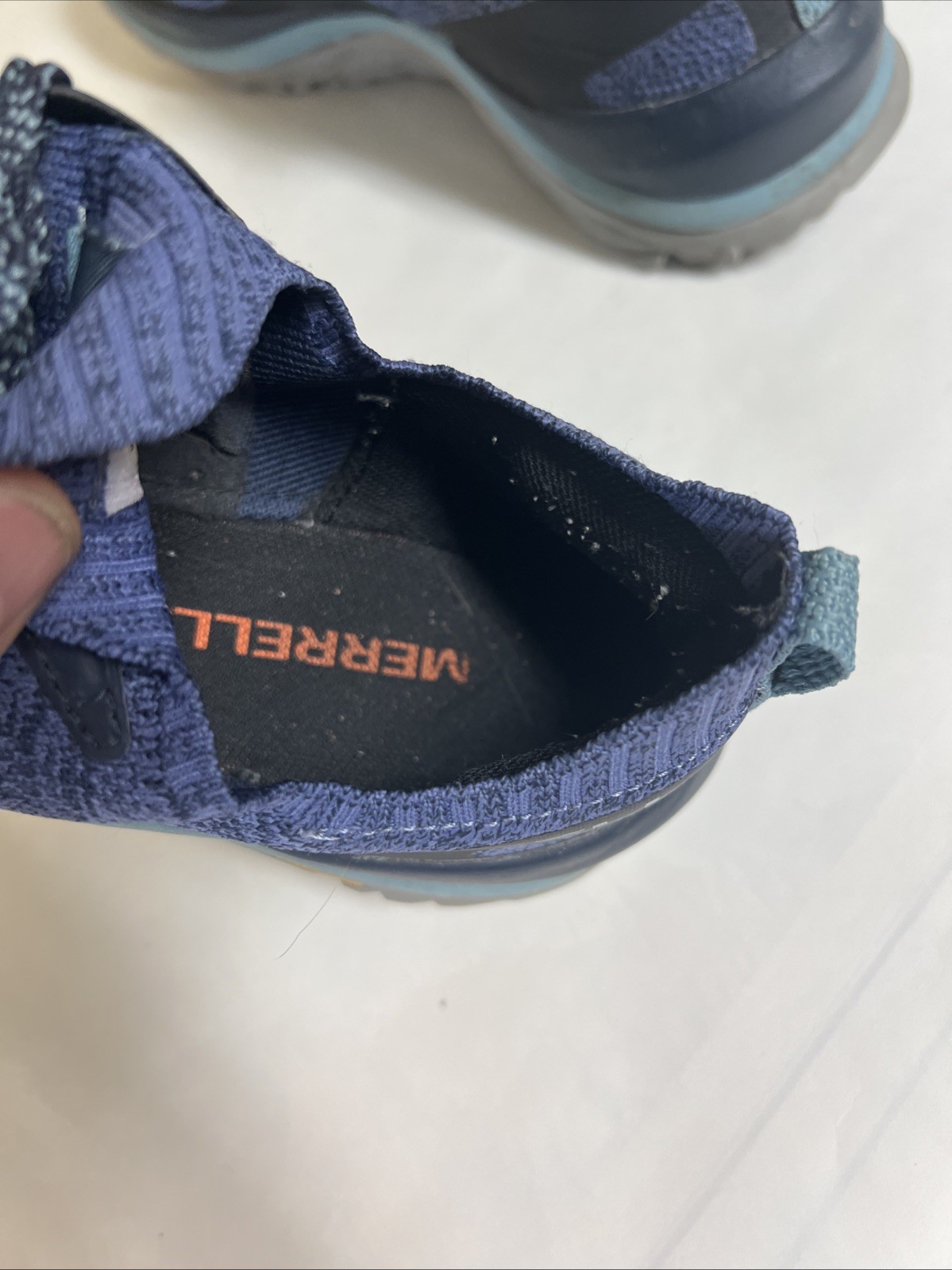 Merrell Scarpe da Corsa Donna Vibram Athletic Mag 9 Blu Verde Grigio 16564 Taglia