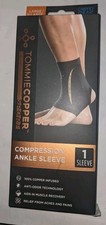Tommie Copper Ankle Compression Sleeve Joint Ankle Pain Relief L / XL