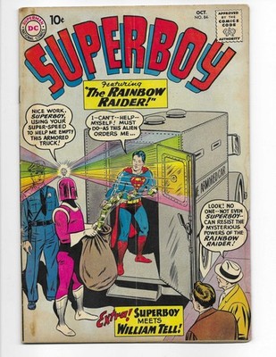 Superboy 84 1960 DC Comics VG 4.0 Martha Kent Jonathan Kent Big Foot