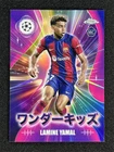 2023-24 Topps Chrome UEFA Japan Lamine Yamal #WK-3 Wonderkids RC Rookie &06231