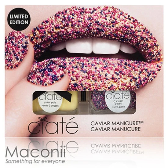 Ciaté - Caviar Lemon Fizz - Loop The Loop & Mixed Pearls Ciate Nail Polish Set