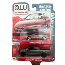 Auto World Deluxe Series Blue Oval - 1994 Ford Probe GT  2020 Ford F-150 Lariat